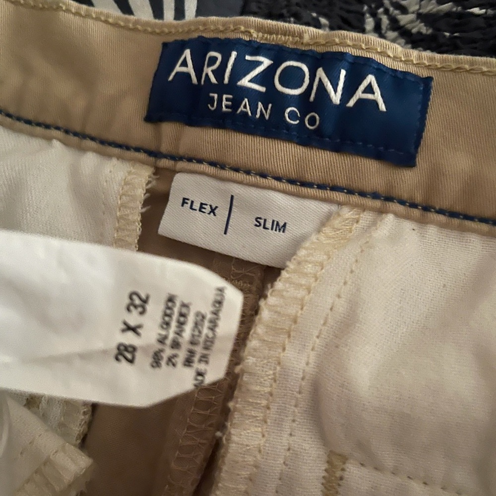 Arizona Jean Co. Flex Slim Chino Pants